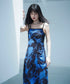 Slimming Suspender Mesh Dress